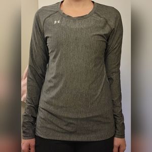 Under Armour gray workout shirt - small